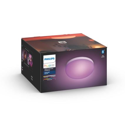 Philips - LED RGBW Stmívatelné stropní svítidlo Hue FLOURISH White And Color Ambiance LED/32W/230V