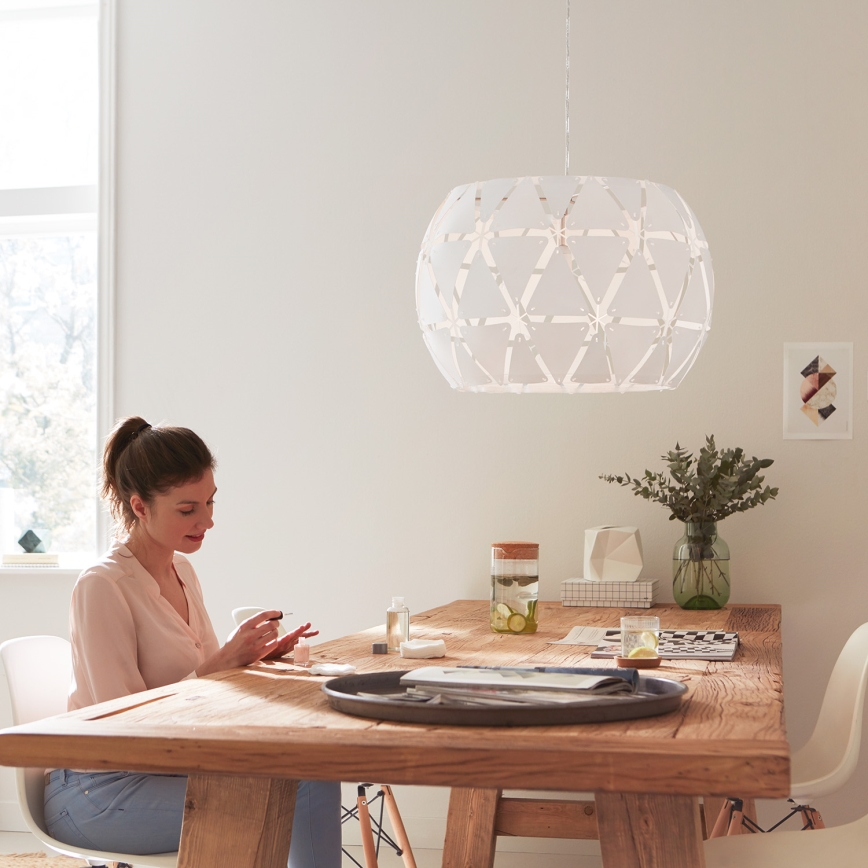 Philips 40917/31/PN - Stropní závěsné svítidlo MYLIVING SANDALWOOD E27/60W/230V
