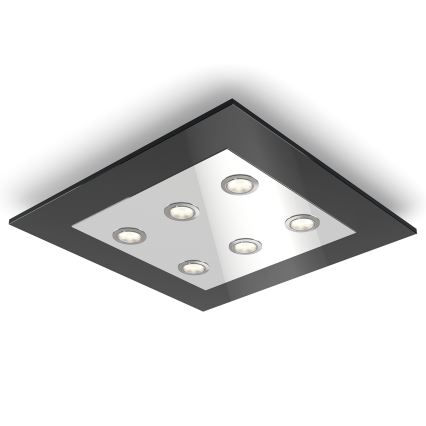 Philips 40927/30/16 - LED stropní svítidlo INSTYLE MATRIX 6xLED/4,5W/230V