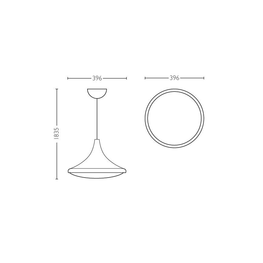 Philips 40956/30/PN - Lustr INSTYLE HOOK 1xE27/60W/230V