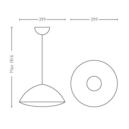 Philips 40957/30/PN - Lustr INSTYLE ARCH 1xE27/60W/230V