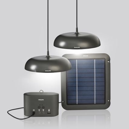 Philips 40977/93/16 - LED solární sada svítidel LIFE LIGHT HOME