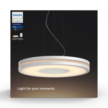 Philips - LED Stmívatelný lustr na lanku Hue BEING LED/39W/230V + dálkové ovládání