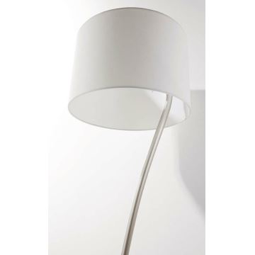 Philips 42258/38/16 - Stojací lampa LEOD bílá 1xE27/23W/230V