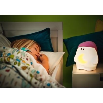 Philips 44501/19/16 - LED Dětská lampička MYKIDSROOM BUDDY HOME 2xLED/1W růžová