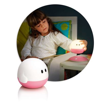 Philips 44511/19/16 - Dětská přenosná LED lampička MYKIDSROOM BOLLIE 1xHighPower LED/1W/230V