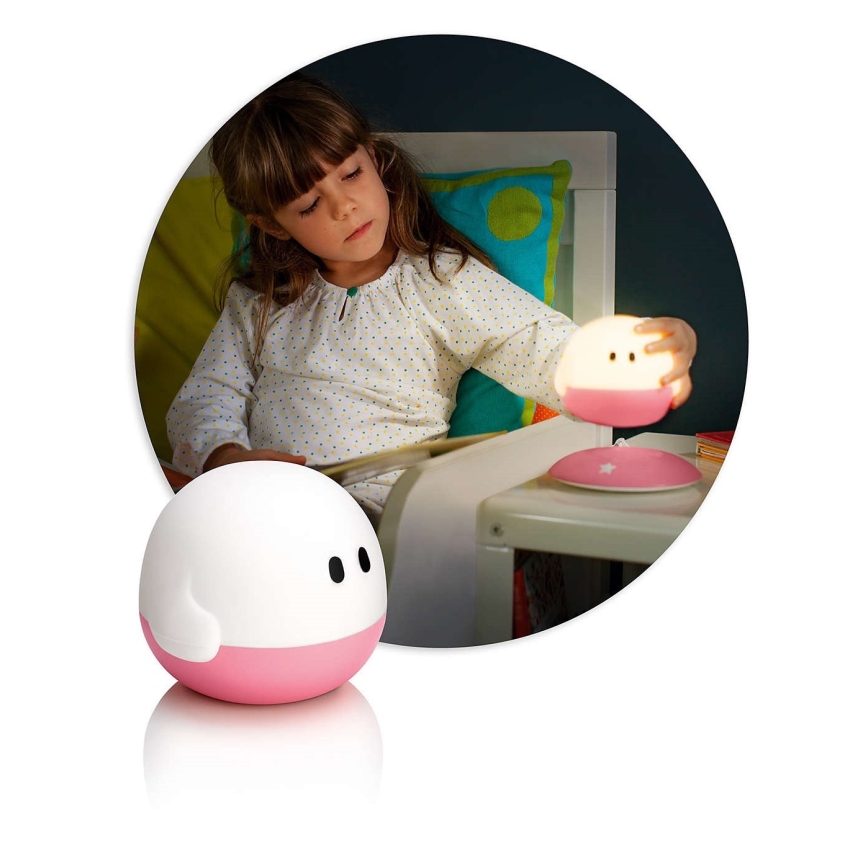 Philips 44511/19/16 - Dětská přenosná LED lampička MYKIDSROOM BOLLIE 1xHighPower LED/1W/230V