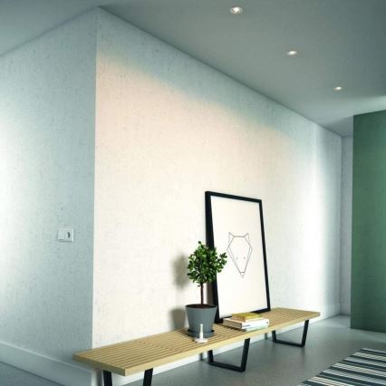 Philips 50113/31/P0 - SADA 3x LED Stmívatelné podhledové svítidlo CASEMENT LED/4,5W/230V