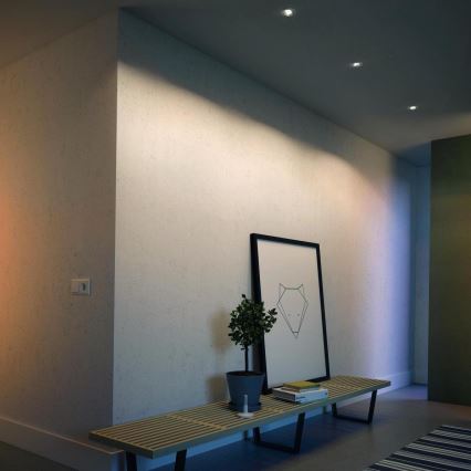 Philips 50113/31/P0 - SADA 3x LED Stmívatelné podhledové svítidlo CASEMENT LED/4,5W/230V