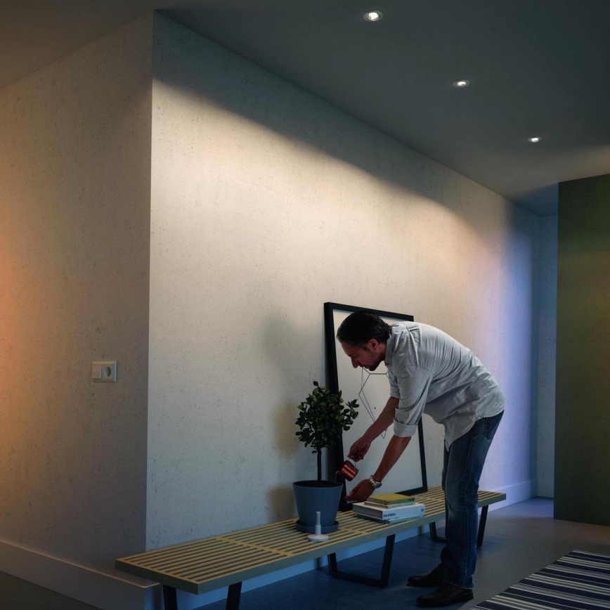 Philips 50113/31/P0 - SADA 3x LED Stmívatelné podhledové svítidlo CASEMENT LED/4,5W/230V