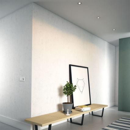 Philips 50113/87/P0 - SADA 3x LED Stmívatelné podhledové svítidlo CASEMENT LED/4,5W/230V