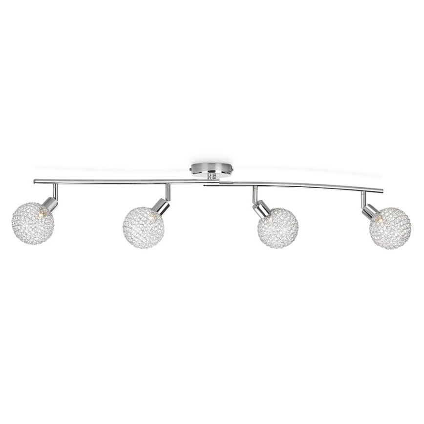 Philips 50158/11/PN - Bodové svítidlo MYLIVING NET 4xG9/28W/230V