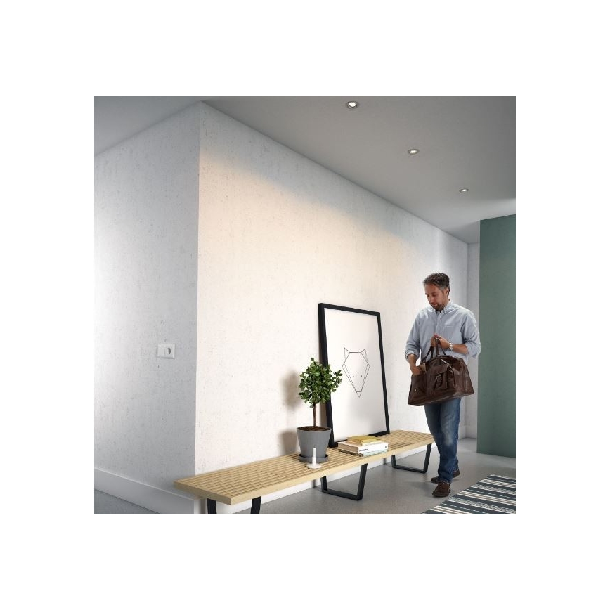 Philips  - SADA 3x LED Podhledové svítidlo 1xGU10/4,6W/230V