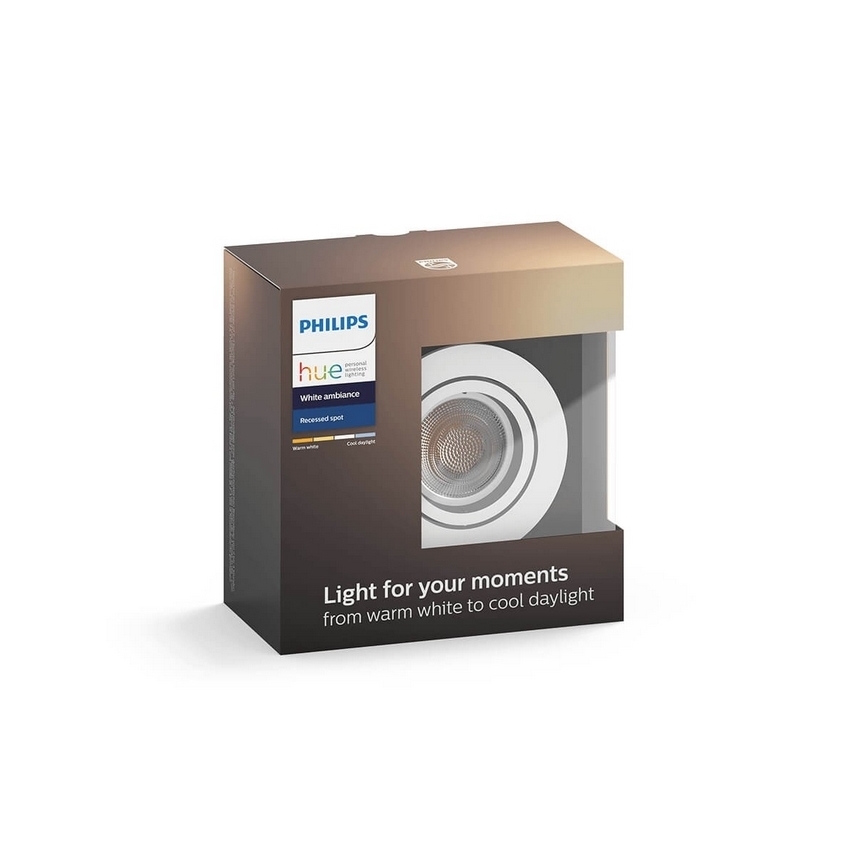 Philips 50411/31/P7 - LED Stmívatelné podhledové svítidlo HUE MILLISKIN 1xGU10/5,5W