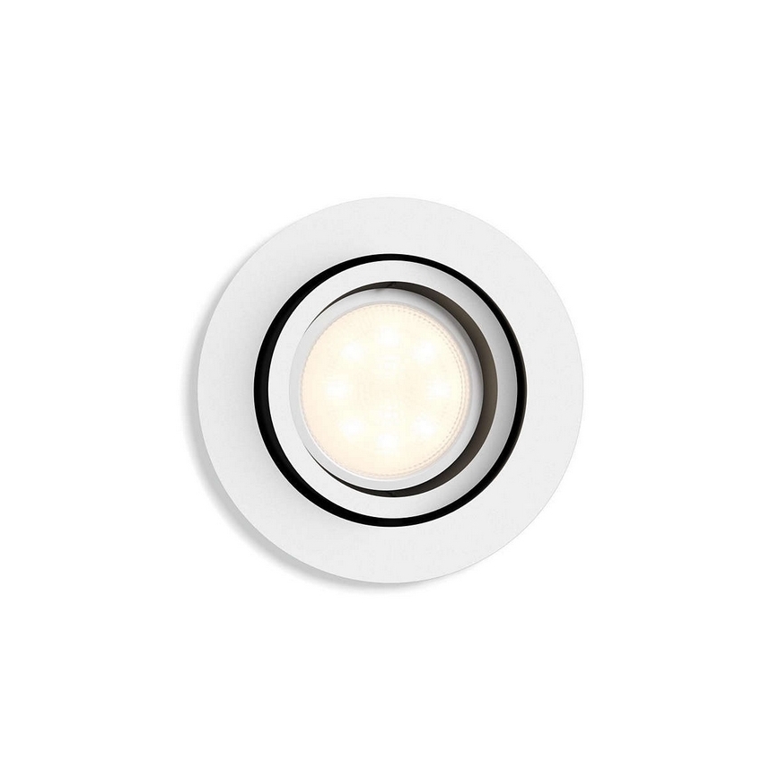 Philips 50411/31/P7 - LED Stmívatelné podhledové svítidlo HUE MILLISKIN 1xGU10/5,5W