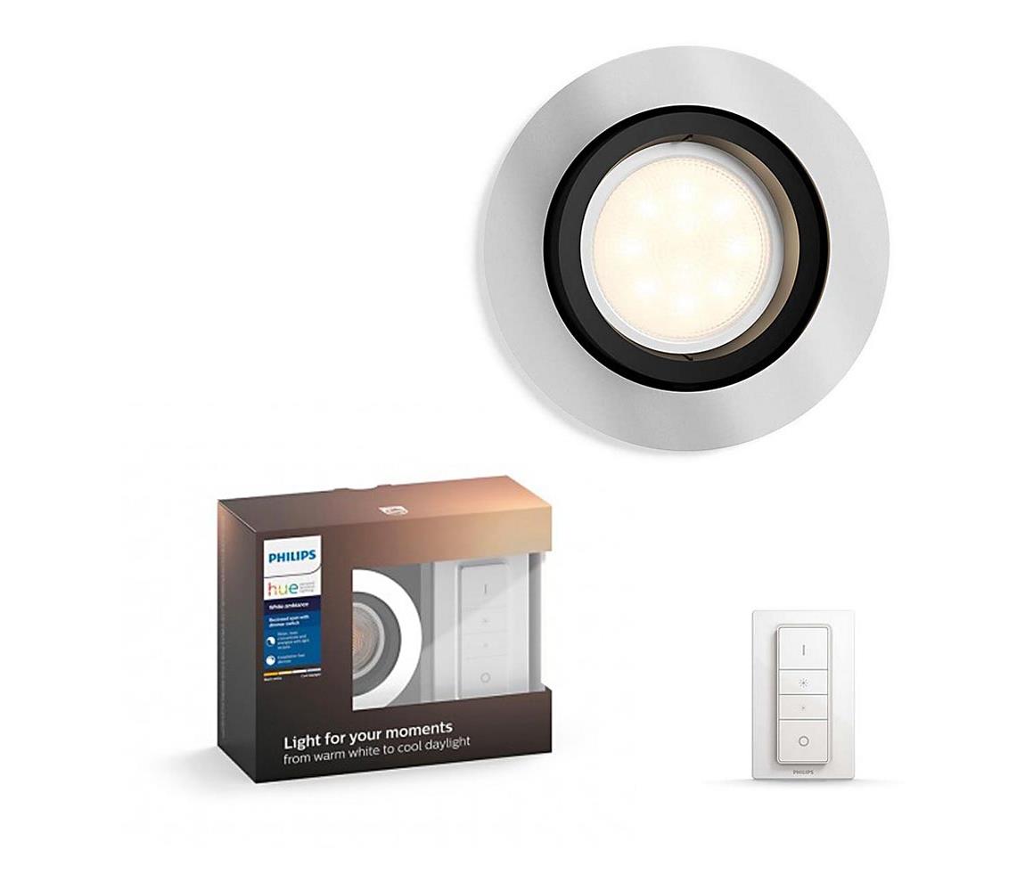 Philips Philips 50411/48/P7 - LED Stmívatelné svítidlo Hue MILLISKIN 1xGU10/5,5W/230V P2394