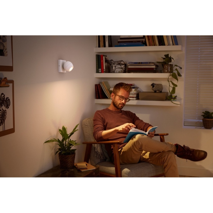 Philips - LED Stmívatelné bodové svítidlo Hue BUCKRAM 1xGU10/5W/230V