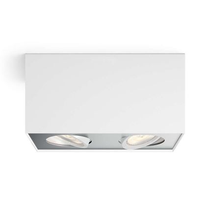 Philips 50492/31/P0 - LED Stmívatelné bodové svítidlo MYLIVING BOX 2xLED/4,5W/230V