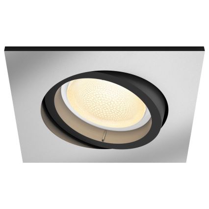 Philips - LED RGBW Stmívatelné podhledové svítidlo Hue CENTURA 1xGU10/5,7W/230V