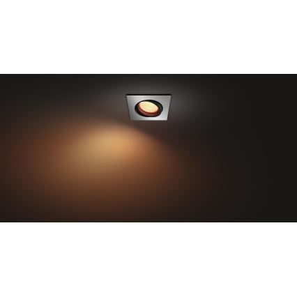 Philips 50551/48/P7 - LED RGB Podhledové svítidlo HUE CENTURA 1xGU10/5,7W/230/24V