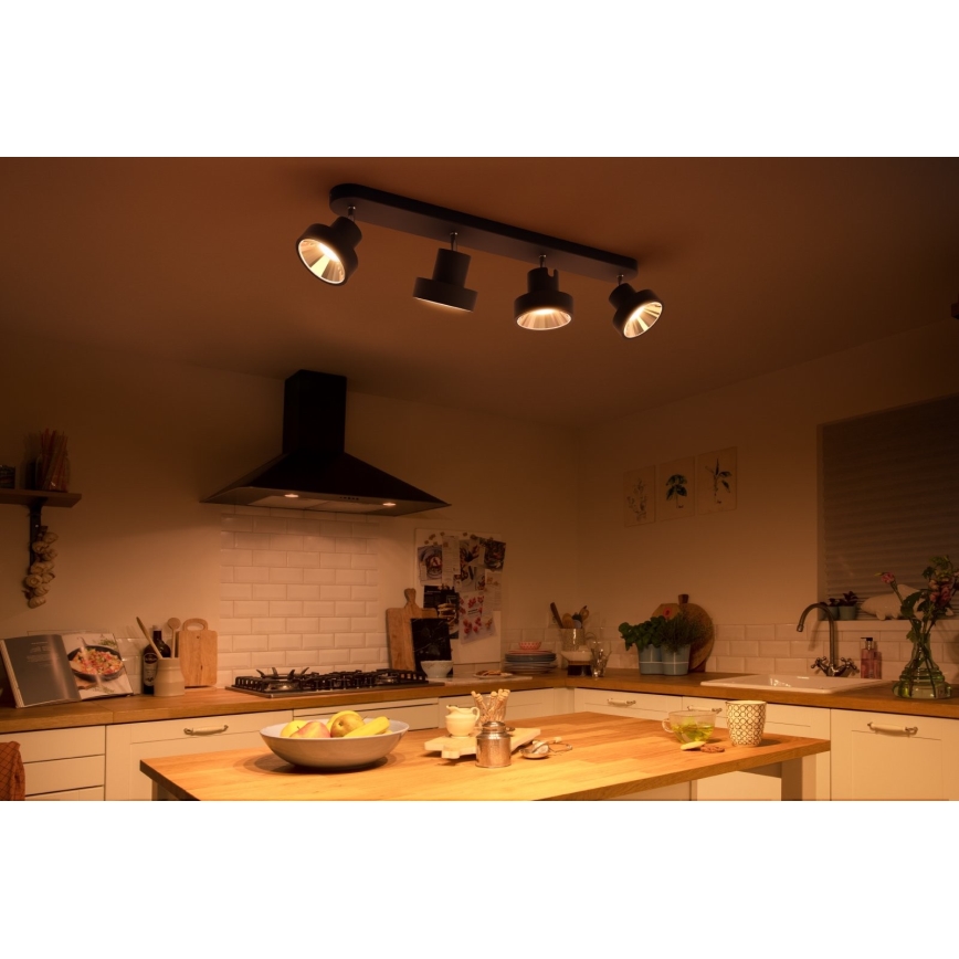 Philips 50604/30/P0 - LED Bodové svítidlo BUKKO 4xLED/4,3W/230V