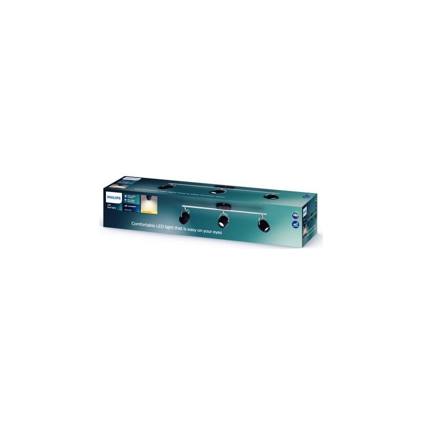 Philips - LED Bodové svítidlo 3xLED/4,5W/230V