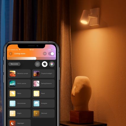 Philips 50621/31/P7 - LED RGB Bodové svítidlo HUE ARGENA 1xGU10/5,7W/230V