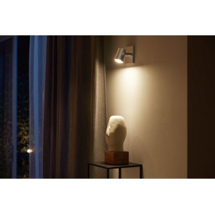 Philips 50621/48/P7 - LED RGB Bodové svítidlo HUE ARGENA 1xGU10/5,7W/230V