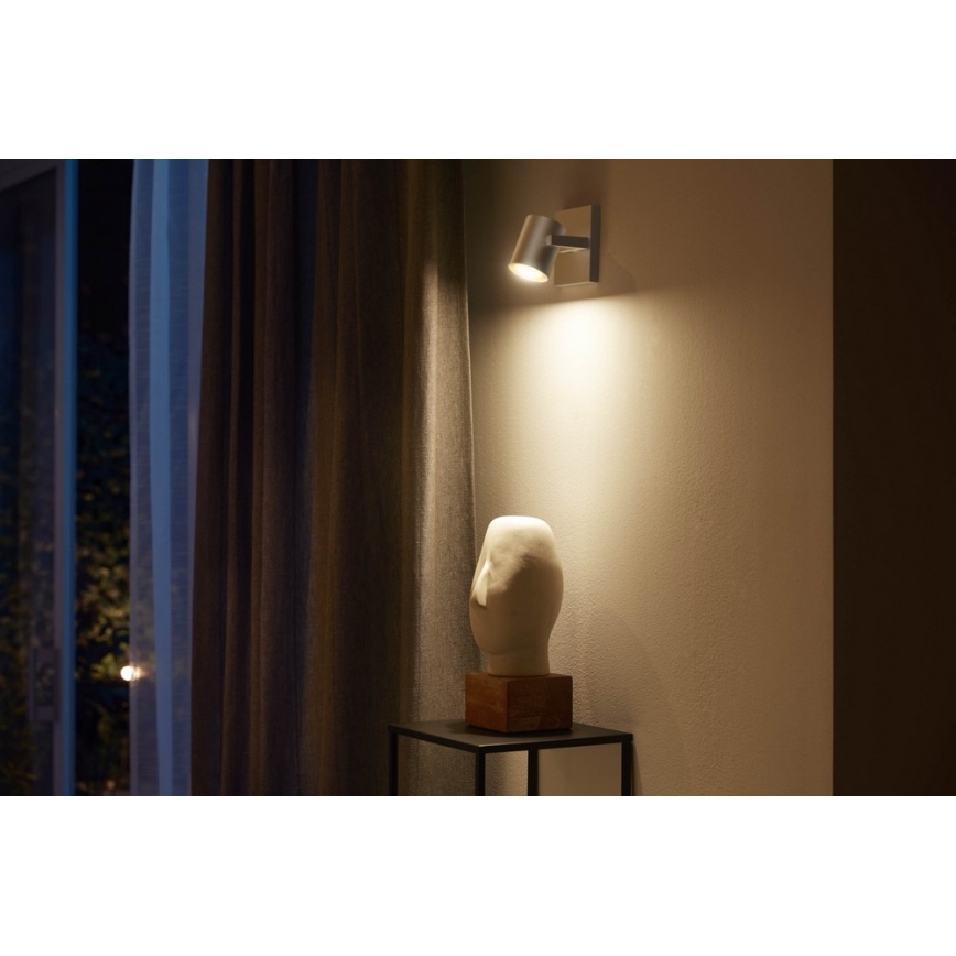 Philips 50621/48/P7 - LED RGB Bodové svítidlo HUE ARGENA 1xGU10/5,7W/230V