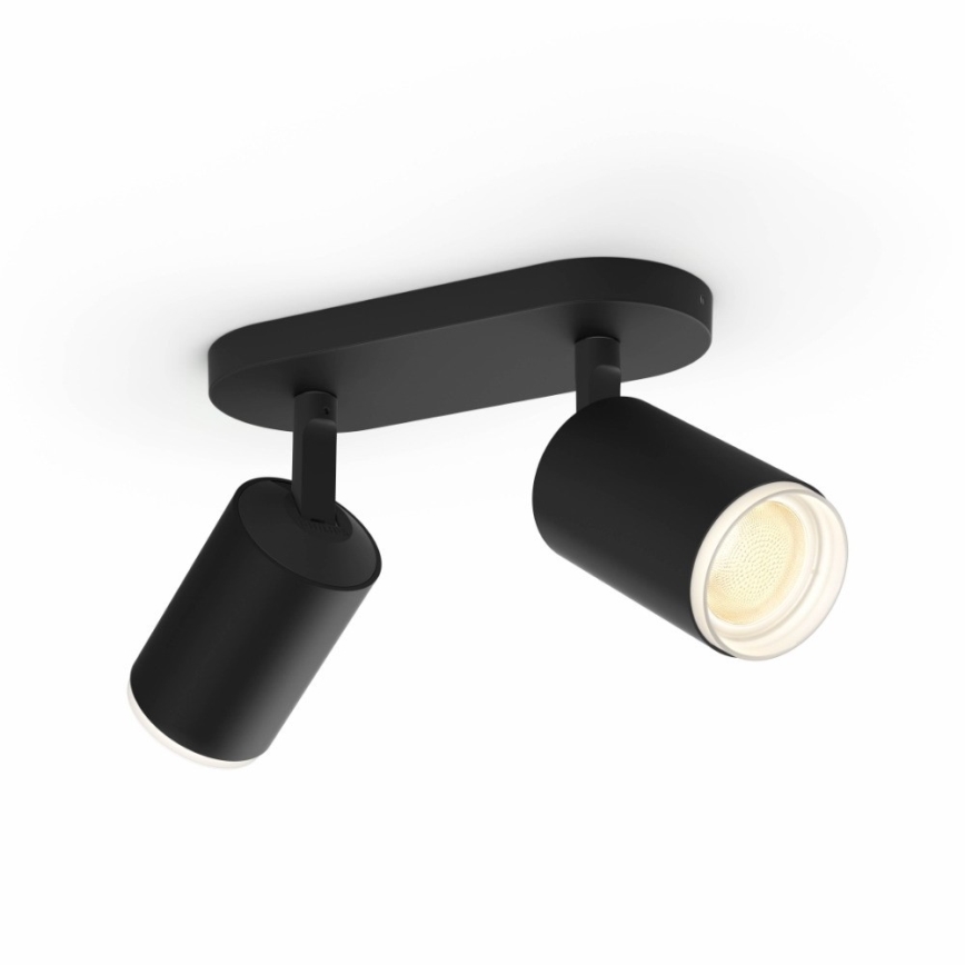 Philips - LED RGBW Stmívatelné bodové svítidlo Hue FUGATO 2xGU10/5,7W/230V