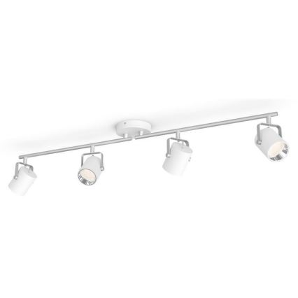 Philips - LED Bodové svítidlo 4xLED/4,3W/230V 2200/2500/2700K