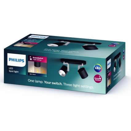 Philips - LED Stmívatelné bodové svítidlo 2xLED/4.5W/230V