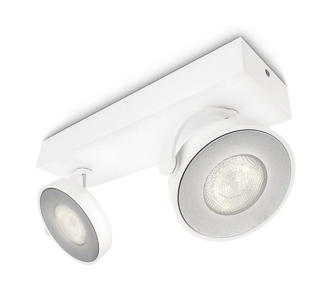 Philips Philips 53172/31/16 - LED bodové svítidlo MYLIVING CLOCKWORK 2xLED/4,5W/230V P1056