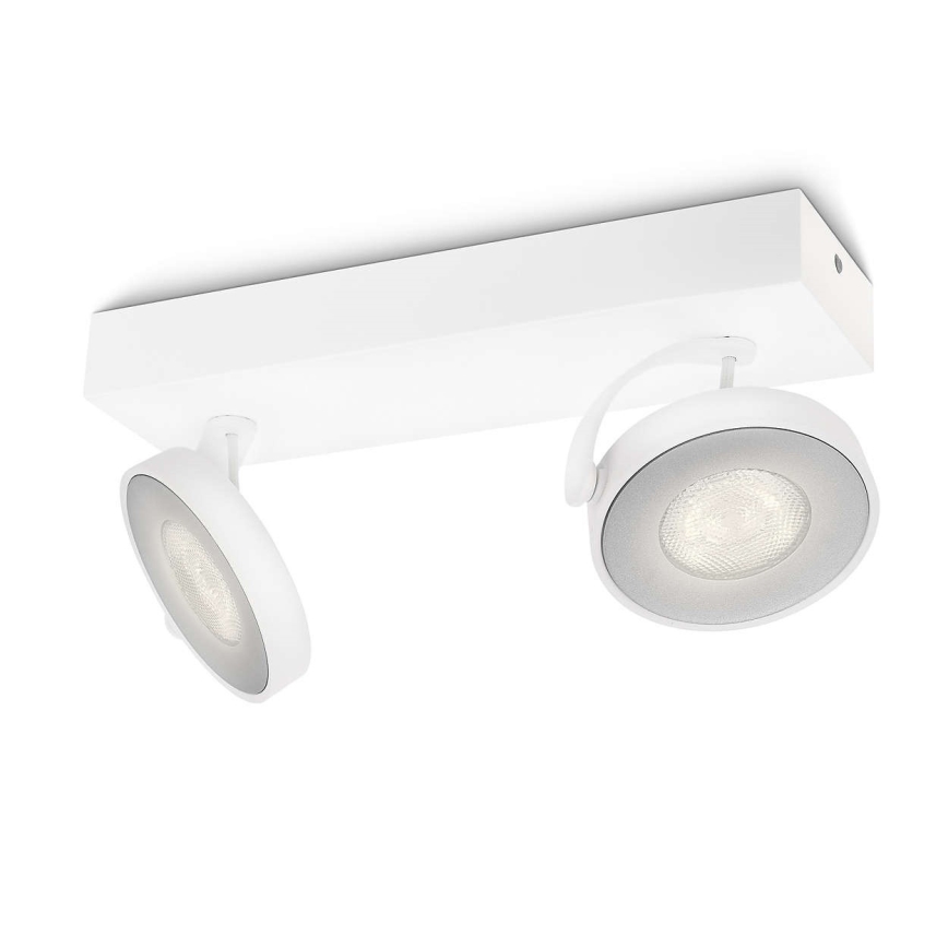 Philips 53172/31/16 - LED bodové svítidlo MYLIVING CLOCKWORK 2xLED/4W/230V