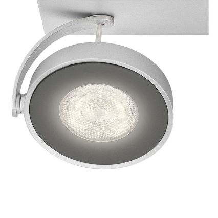 Philips 53172/48/16 - LED bodové svítidlo MYLIVING CLOCKWORK 2xLED/4W/230V