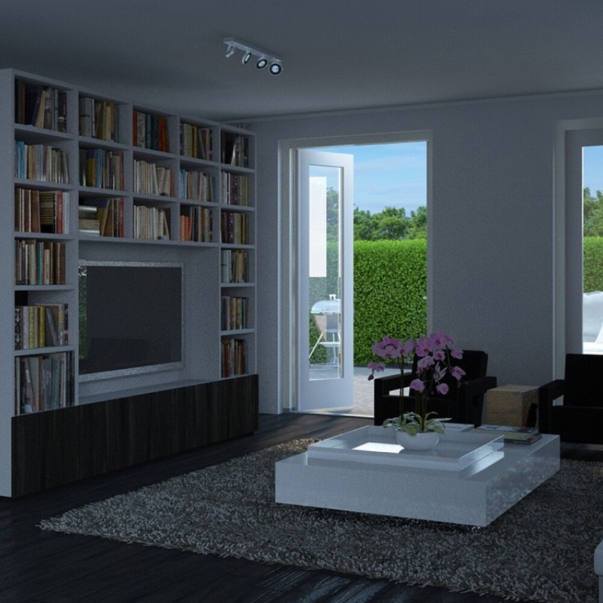 Philips 53174/48/16 - LED bodové svítidlo MYLIVING CLOCKWORK 4xLED/4W/230V