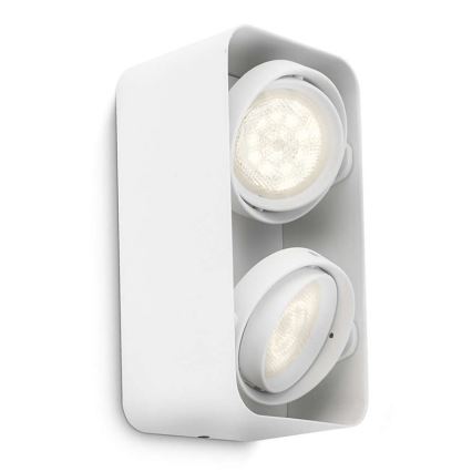 Philips 53202/31/16 - LED bodové svítidlo AFZELIA 2xLED/3W/230V