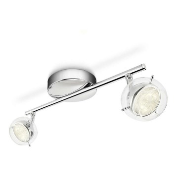Philips 53222/11/16 - LED Bodové svítidlo CYPRESS 2xLED/4,5W/230V