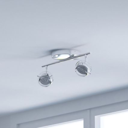 Philips 53222/11/16 - Bodové LED svítidlo CYPRESS 2xHighPower LED/4W/230V