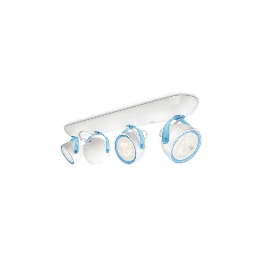 Philips 53234/35/16 - LED Bodové svítidlo MYLIVING DYNA 4xLED/3W/230V