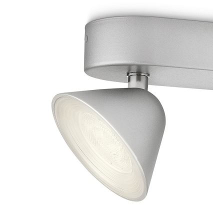 Philips 53282/48/16 - LED Bodové svítidlo TWEED 2xLED/3W/230V