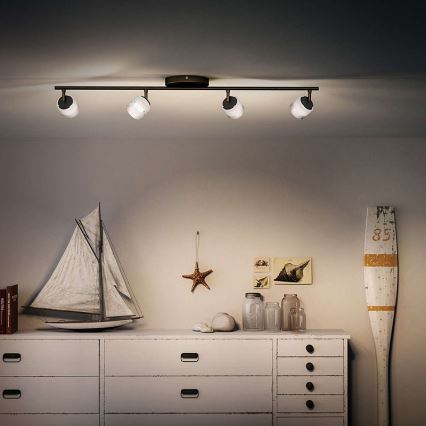 Philips 53334/06/16 - LED bodové svítidlo FREMONT 4xLED/4W/230V