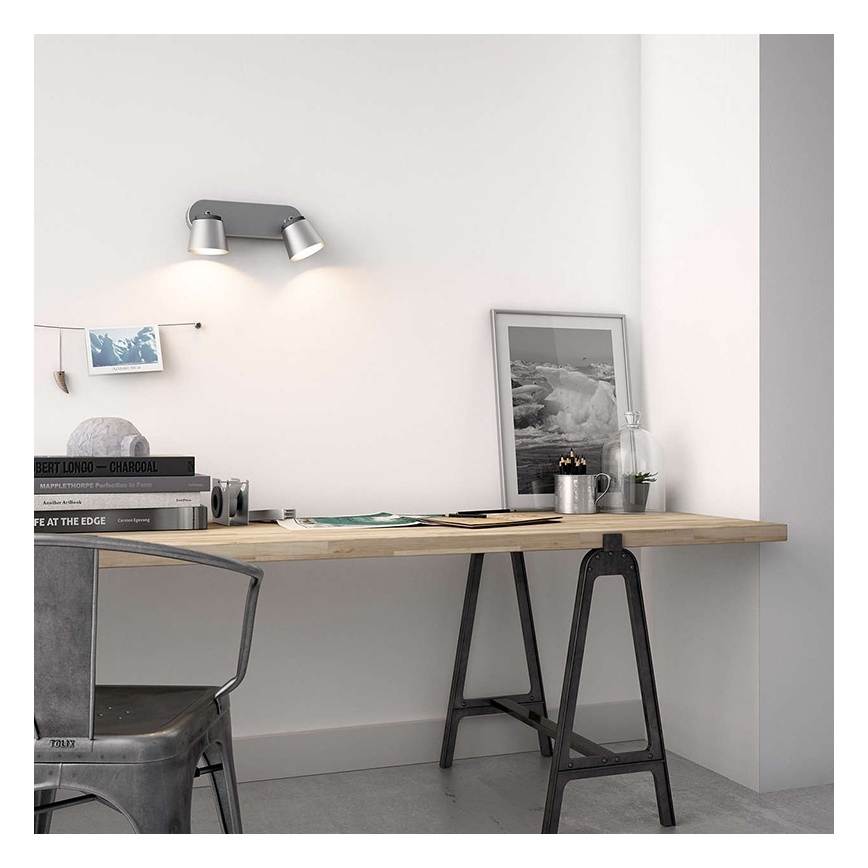 Philips 53342/17/16 - LED bodové svítidlo DENDER 2xLED/4W/230V
