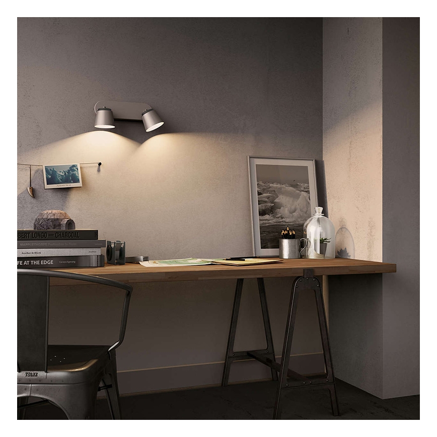 Philips 53342/31/16 - LED bodové svítidlo DENDER 2xLED/4W/230V