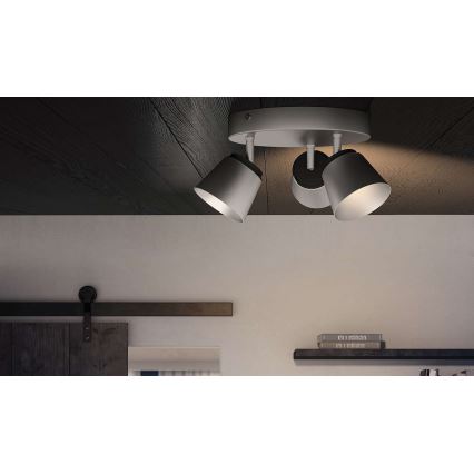 Philips 53343/17/16 - LED bodové svítidlo DENDER 3xLED/4W/230V