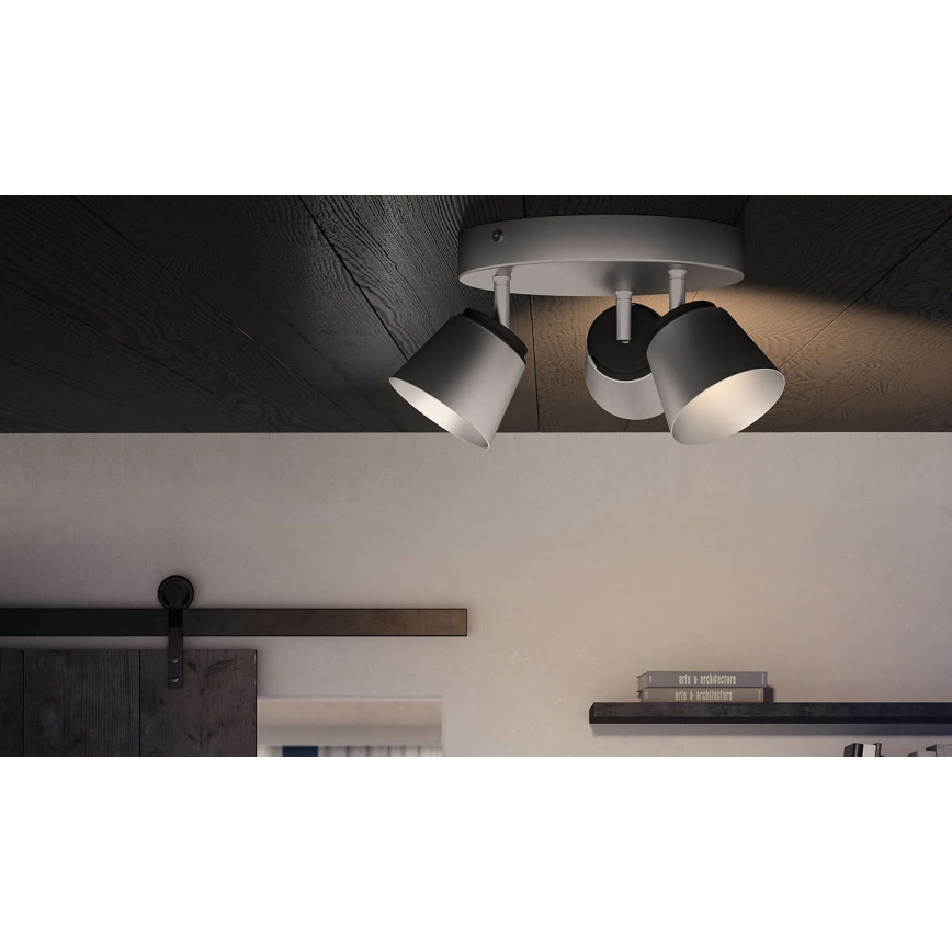 Philips 53343/17/16 - LED bodové svítidlo DENDER 3xLED/4W/230V
