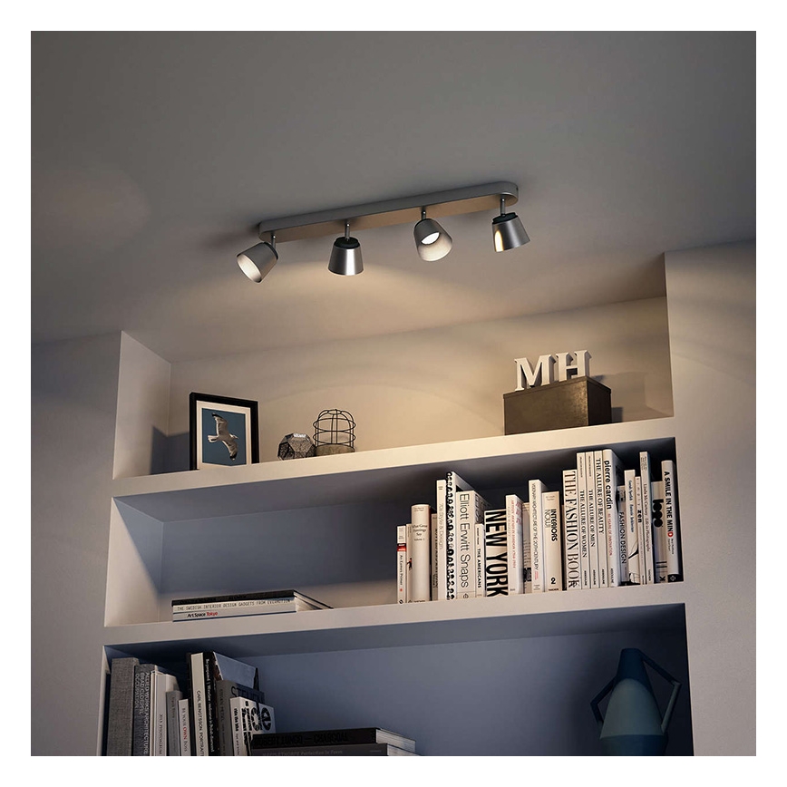 Philips 53344/17/16 - LED bodové svítidlo DENDER 4xLED/4W/230V