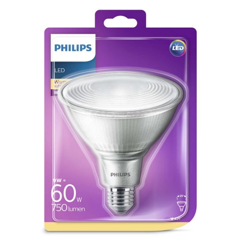 Philips 538622 - LED Žárovka E27/9W/230V 2700K