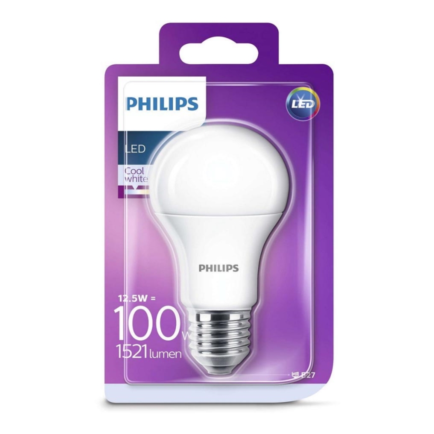 Philips 538628 - LED Žárovka E27/12,5W/230V 4000K