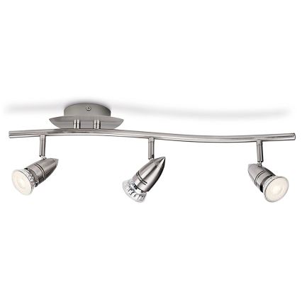 Philips 54946/17/P0 - LED Bodové svítidlo COMET 3xGU10/3,5W/230V